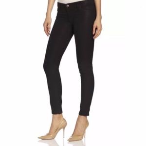NWT BCBG STRETCH MID RISE BLACK SKINNY JEANS 26